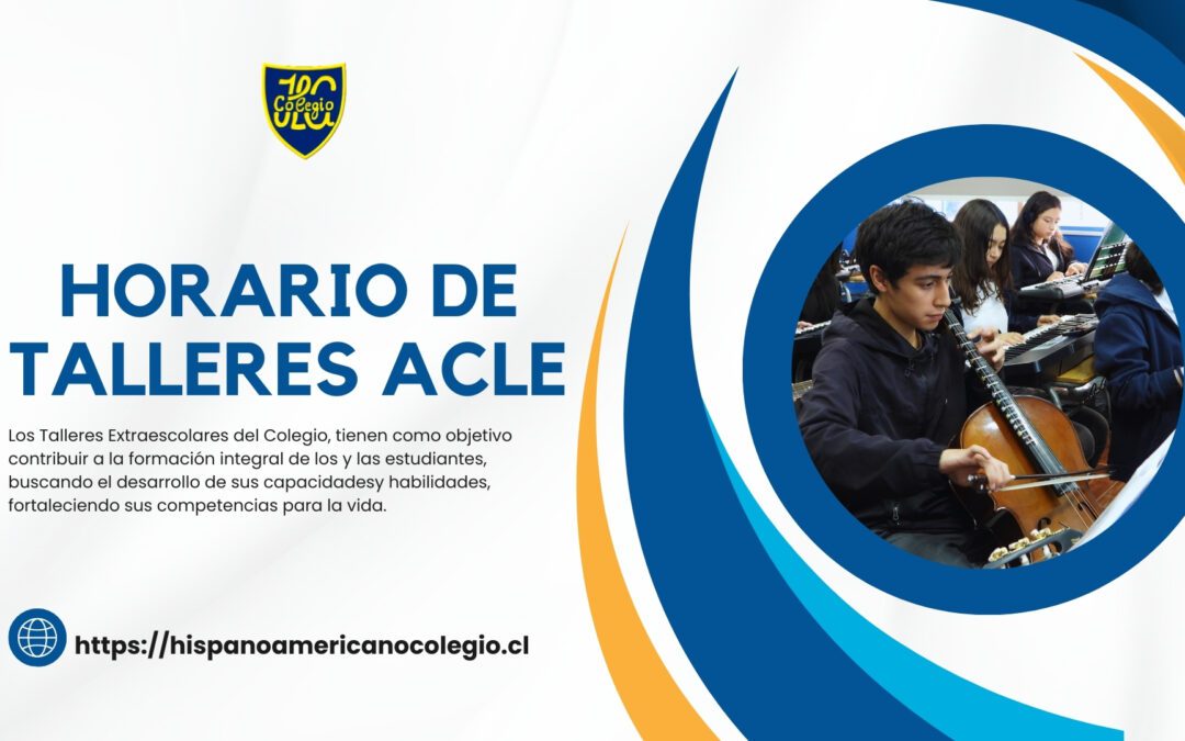 HORARIO DE TALLERES ACLE